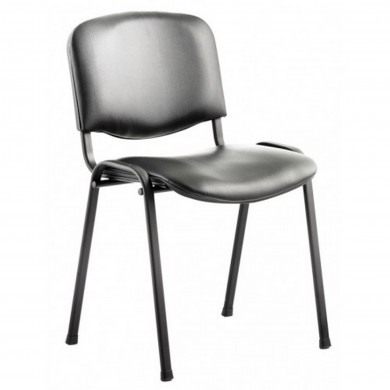 Kėdė ISO juodas rėmas (užvalkalas dirbtinė oda)