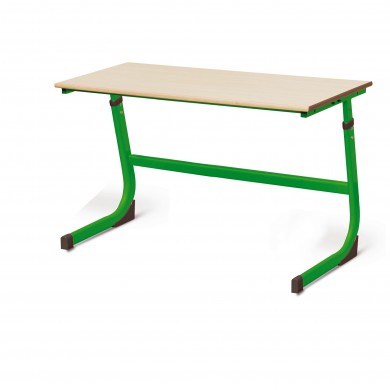 Dvivietis reguliuojamo aukščio mokyklinis stalas 2-4 dydis