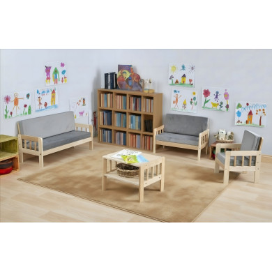 Trivietė vaikiška sofa