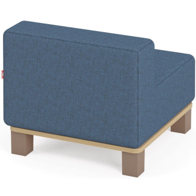 Fotelis su kojelėmis Media Kids