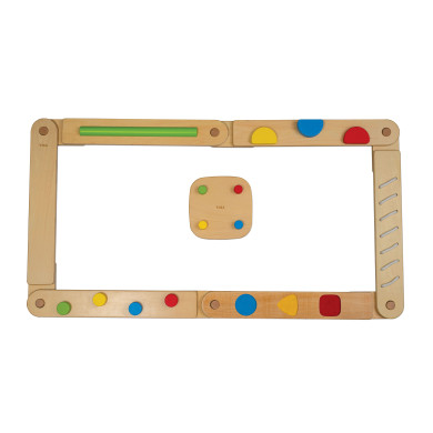 Sensorinis takelis su skirtingomis faktūromis