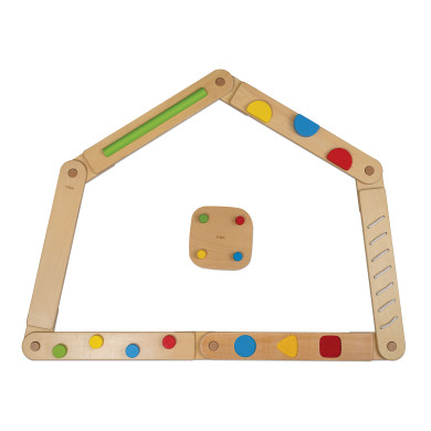 Sensorinis takelis su skirtingomis faktūromis