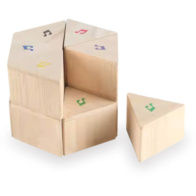 Medinės garsinės kaladėlės