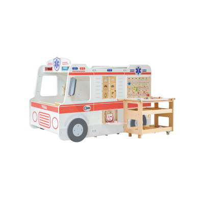 Manipuliacinis kampelis-Greitosios pagalbos automobilis