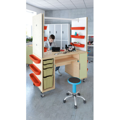 Mobilus projektavimo stalas MultiTable. Išplėstinė versija
